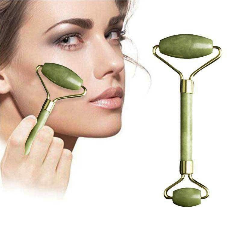 Jade Face Massager Roller - Skin Care  Hair Beauty